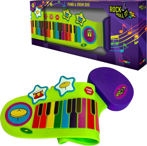 Rock & Roll It Jr. Piano & Drum Duo - JKA Toys