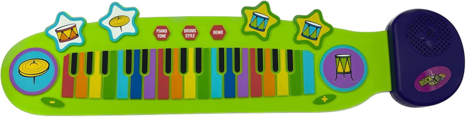 Rock & Roll It Jr. Piano & Drum Duo - JKA Toys