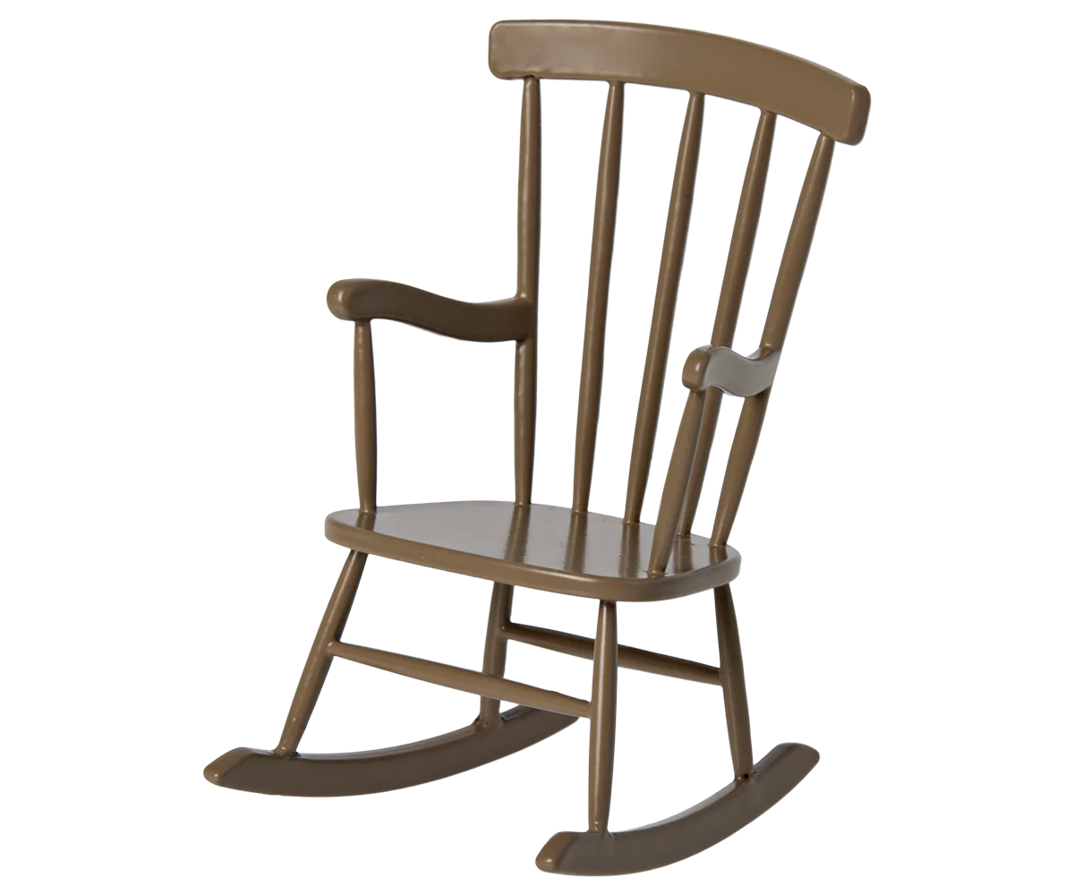 Maileg Rocking Chair, Mouse - Light Brown - JKA Toys
