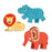 Safari Animals Baby Stickers - JKA Toys