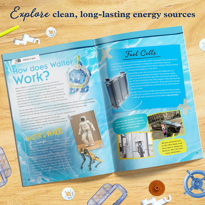 Saltwater Fuel Cell Robot - JKA Toys