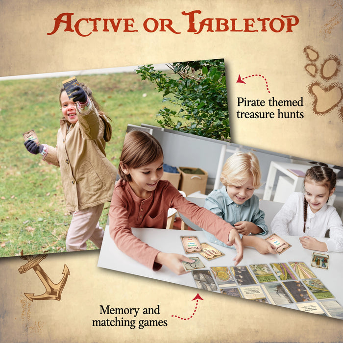 Word Treasures - Pirate Scavenger Hunts - JKA Toys