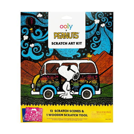 OOLY x Peanuts Scratch Art Kit - JKA Toys