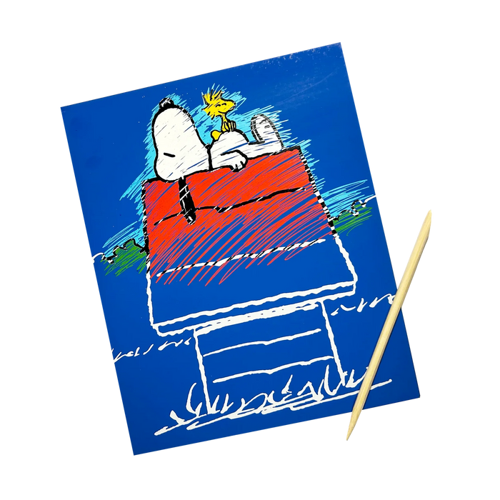 OOLY x Peanuts Scratch Art Kit - JKA Toys