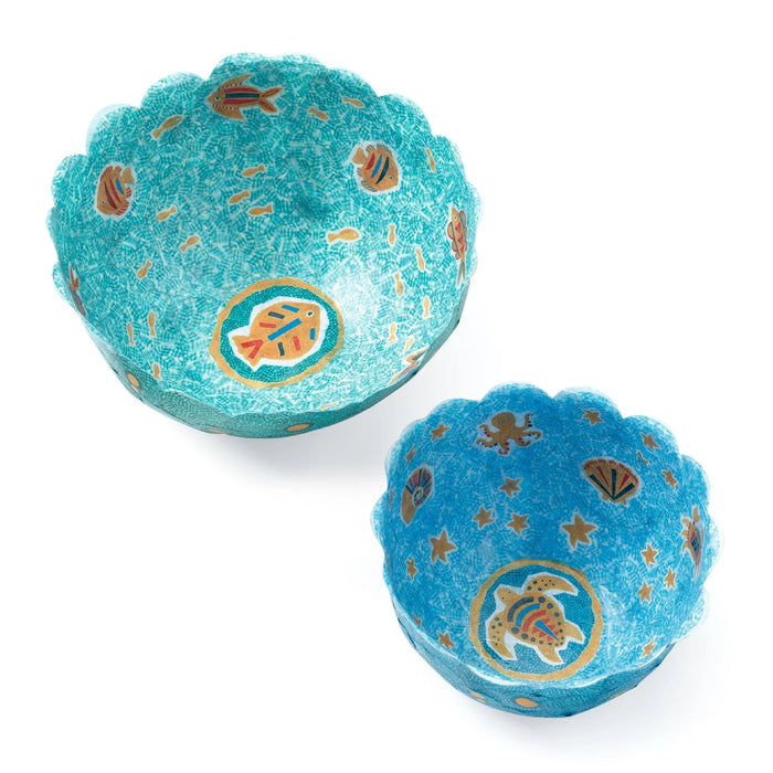 In The Sea Paper Bowls To Create - JKA Toys