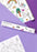 Detachable Seasons Sticky Coloring Poster Roll