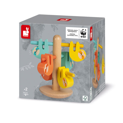 Colorful Sloth Balancing Game - JKA Toys