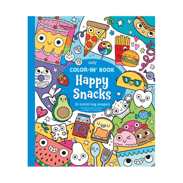 Happy Snacks Coloring Book - JKA Toys