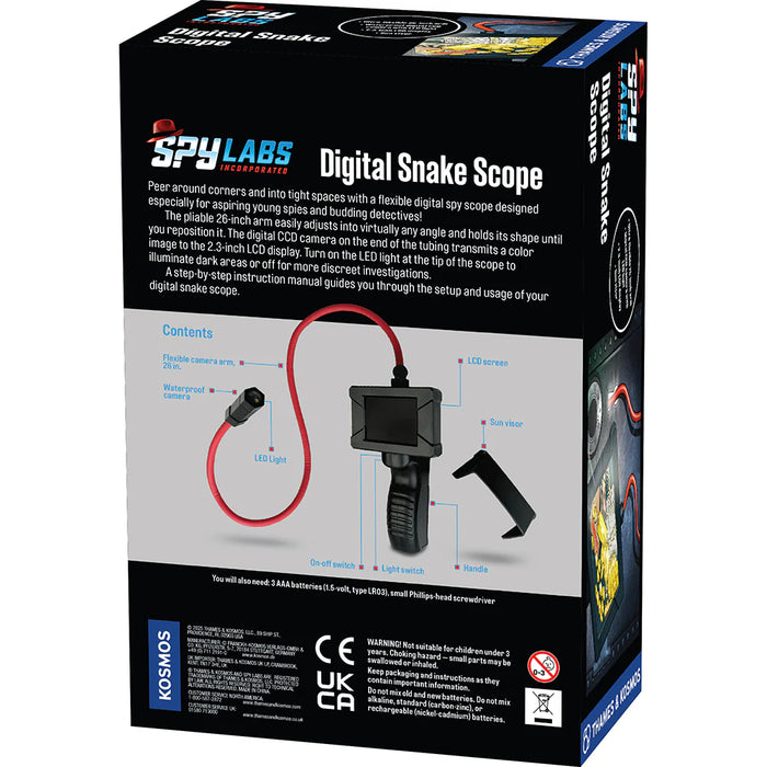 Spy Labs: Digital Snake Scope - JKA Toys