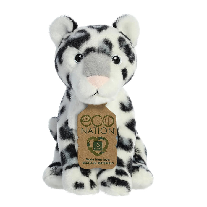 9” Snow Leopard Plush - JKA Toys