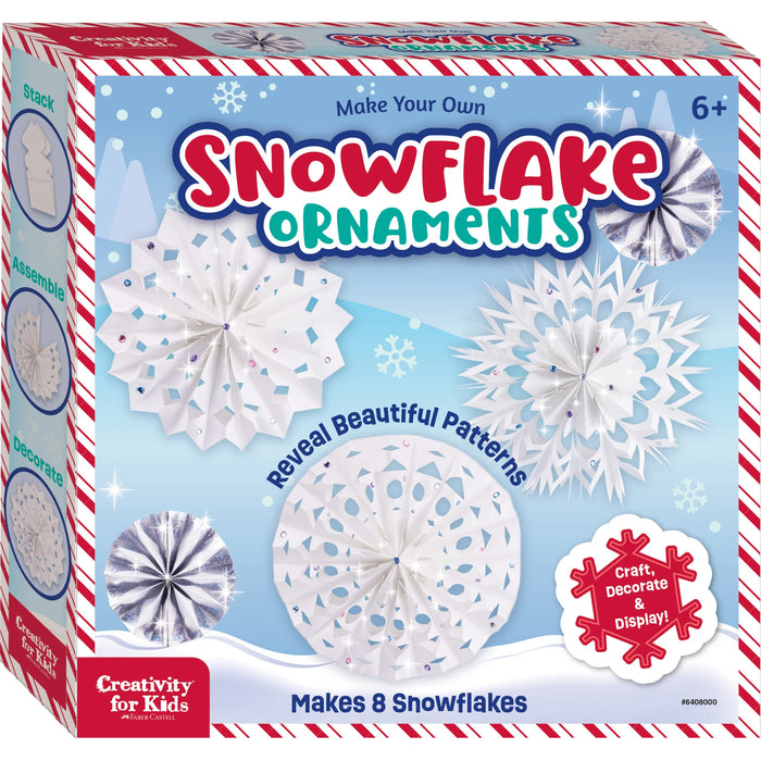 Make Your Own Snowflake Ornaments - JKA Toys