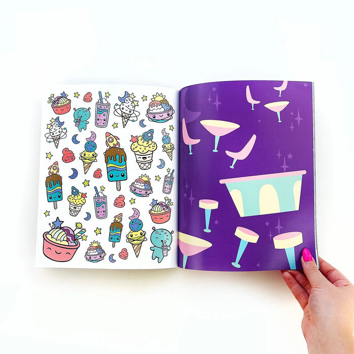 Draw-Along Space Stickers