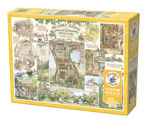 1,000 Piece Brambly Hedge Spring Story Puzzle - JKA Toys
