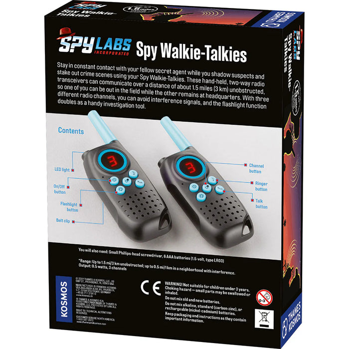 Spy Labs: Spy Walkie Talkies - JKA Toys