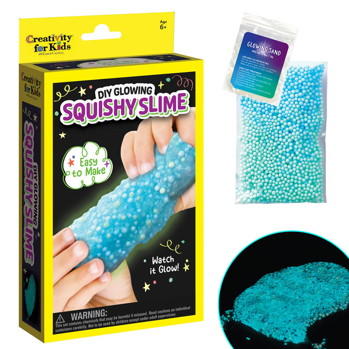 DIY Glowing Squishy Slime - JKA Toys