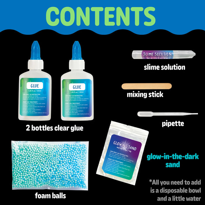 DIY Glowing Squishy Slime - JKA Toys