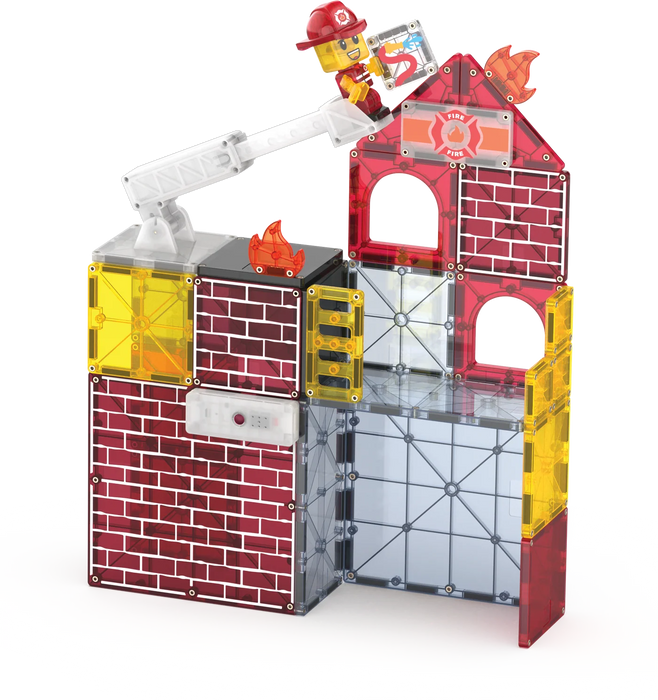 Magna-Tiles Fire Station - JKA Toys