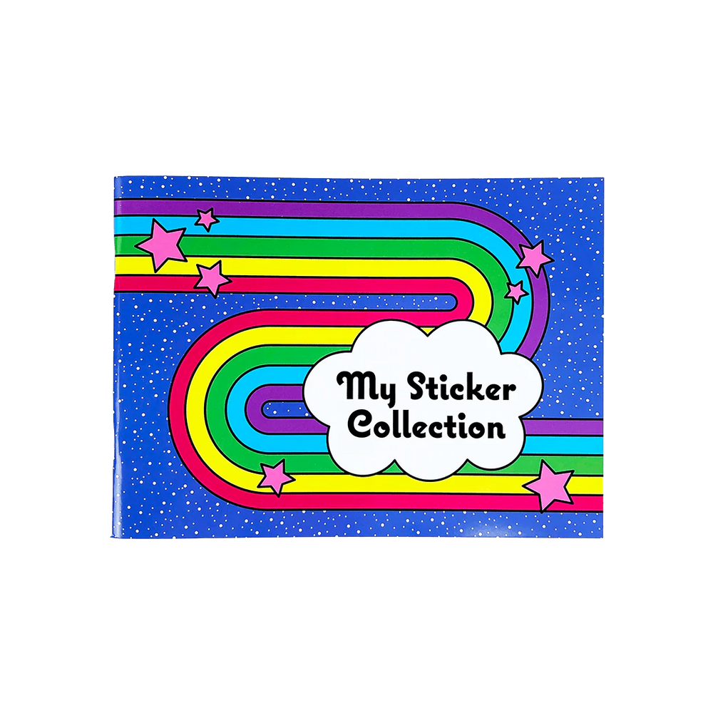 Retro Rainbow My Sticker Collection