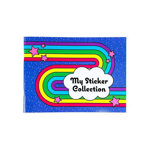 Retro Rainbow My Sticker Collection