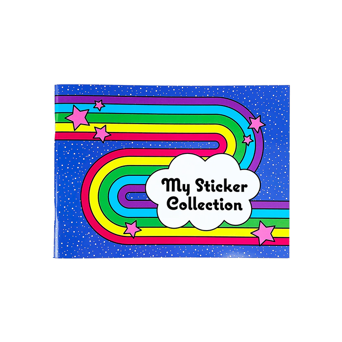 Retro Rainbow My Sticker Collection
