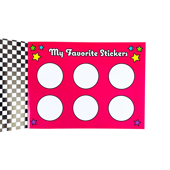 Retro Rainbow My Sticker Collection