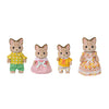 Calico Critters Striped Cat Family