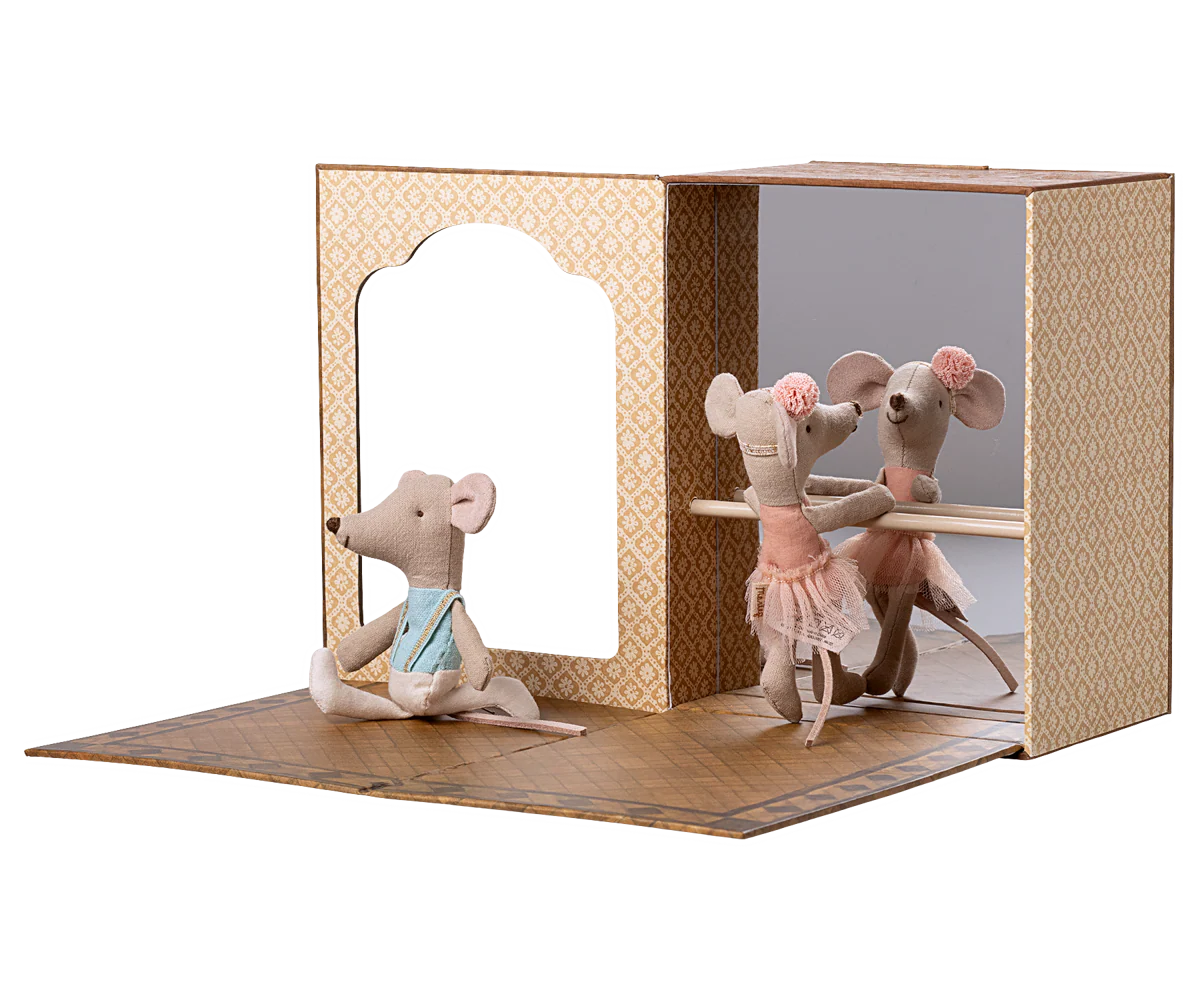 Maileg Ballet Mice in Dance Studio - JKA Toys