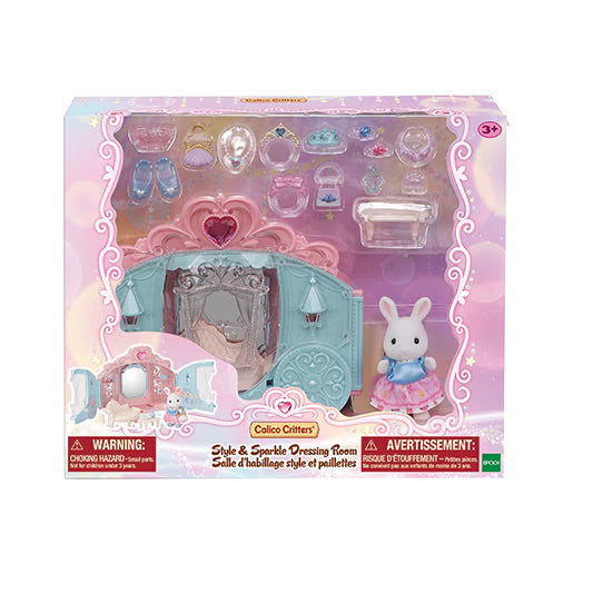 Calico Critters Style & Sparkle Dressing Room - JKA Toys