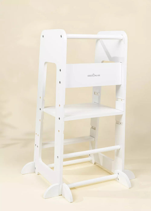 White Educational Tower