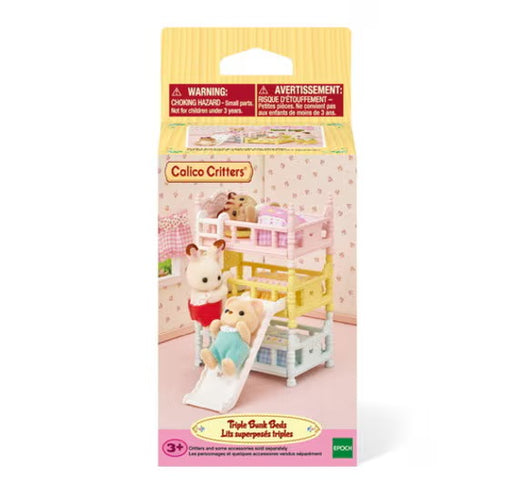 Calico Critters Triple Bunk Bed - JKA Toys