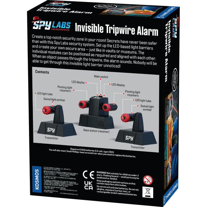 Spy Labs: Invisible Tripwire Alarm - JKA Toys