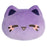 Meowchi Face Plush Ube