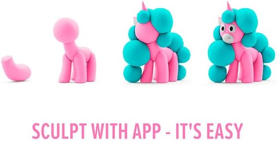 Hey Clay Rainbow Unicorns - JKA Toys