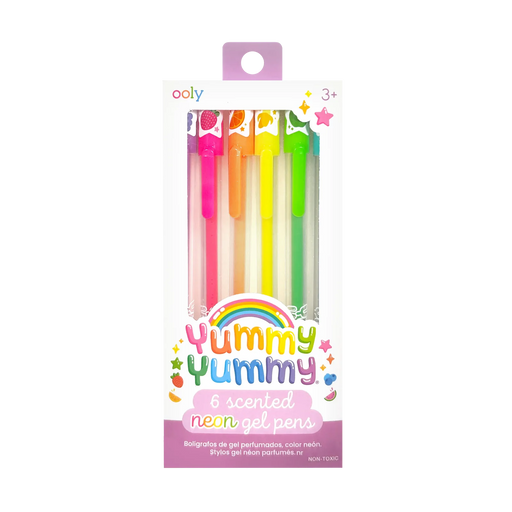 Yummy Yummy Scented Neon Gel Pens - JKA Toys