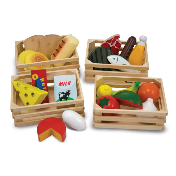 Food Groups Wooden Play Food - JKA Toys