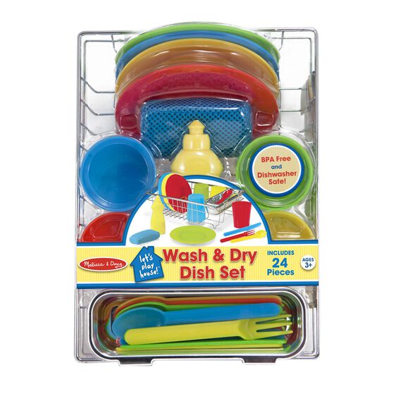 Wash And Dry Dish Set - JKA Toys