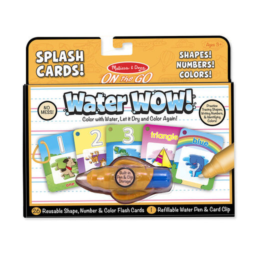 Water Wow! Splash Cards: Shapes! Numbers! Colors! - JKA Toys