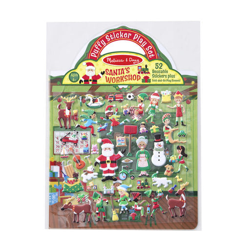 Santa’s Workshop Puffy Stickers - JKA Toys