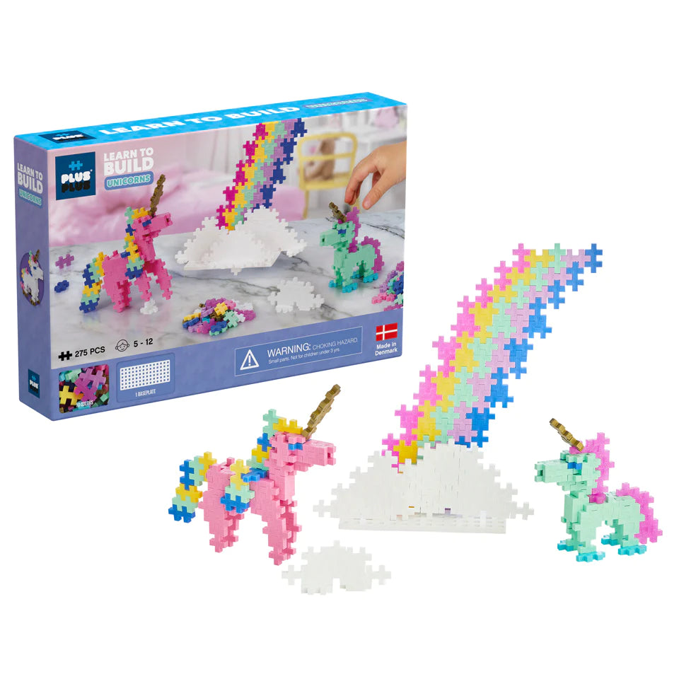Plus-Plus Learn To Build: Unicorns - JKA Toys