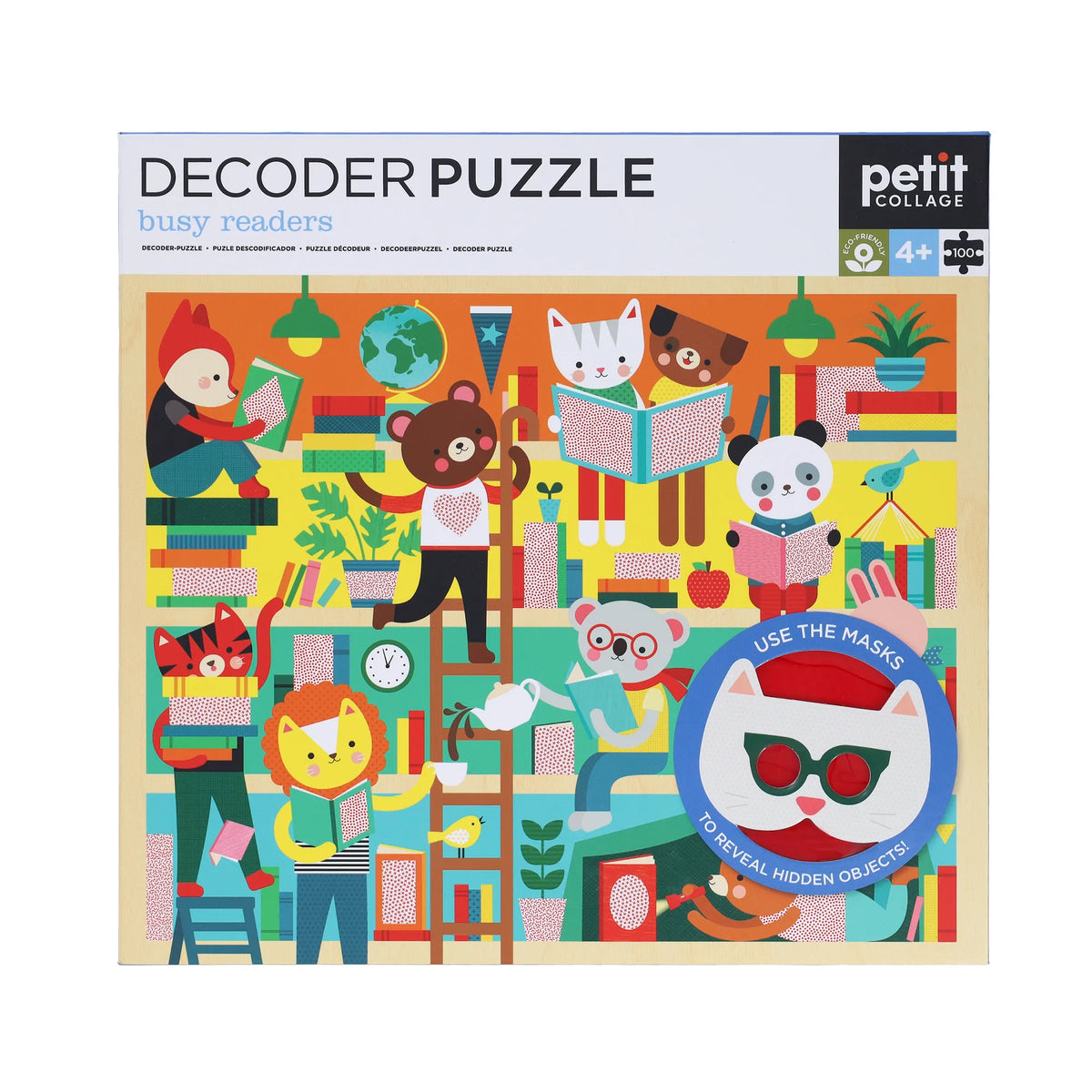 100 Piece Busy Readers Decoder Puzzle — JKA Toys