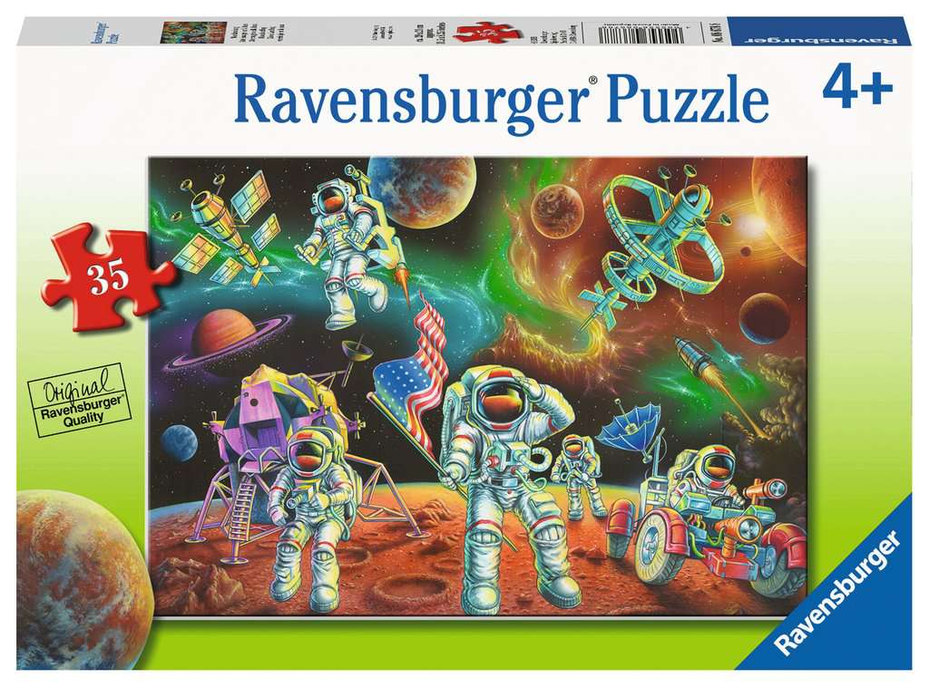 35 Piece Moon Landing Puzzle - JKA Toys