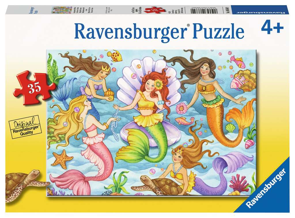 35 Piece Queens Of The Ocean Puzzle - JKA Toys