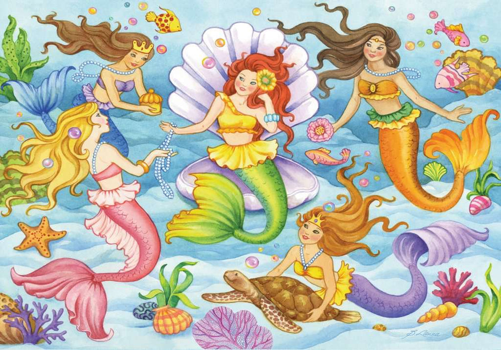 35 Piece Queens Of The Ocean Puzzle - JKA Toys