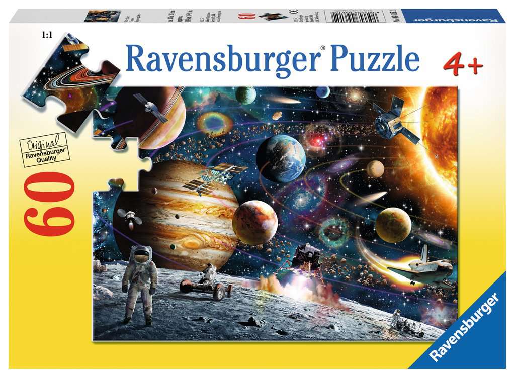 60 Piece Outer Space Puzzle - JKA Toys