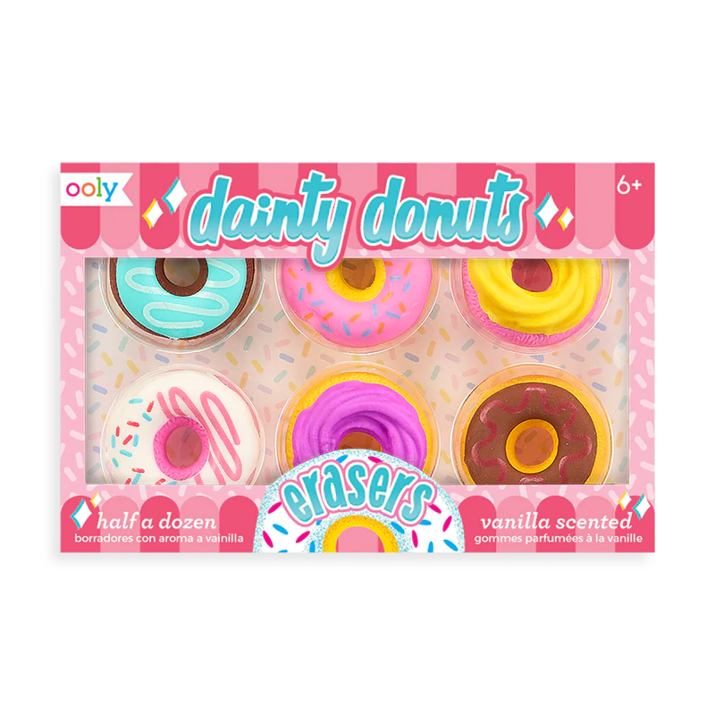 Dainty Donuts Erasers - JKA Toys