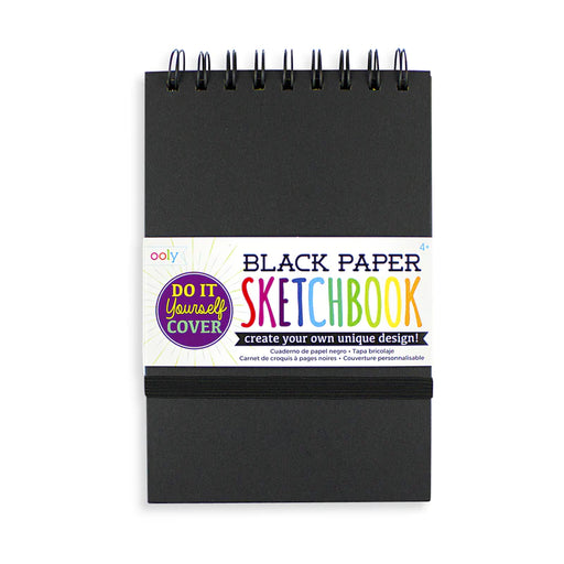Black Paper Sketchbook - Small - JKA Toys