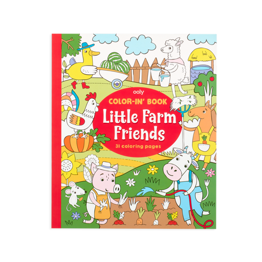 Little Farm Friends Coloring Book - JKA Toys