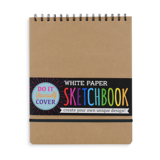 White Paper Sketchbook - JKA Toys