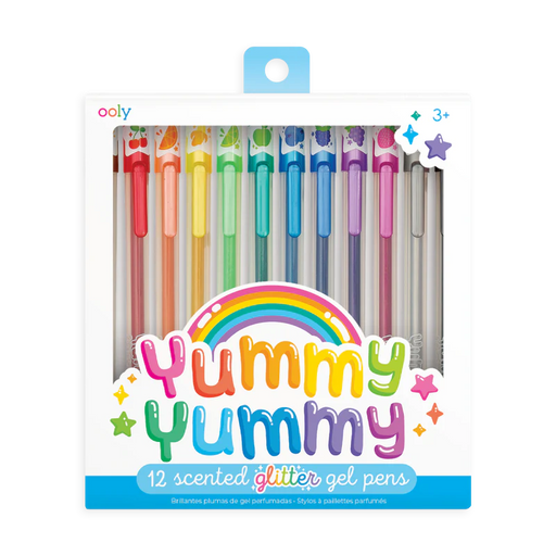 Yummy Yummy Scented Glitter Gel Pens - JKA Toys