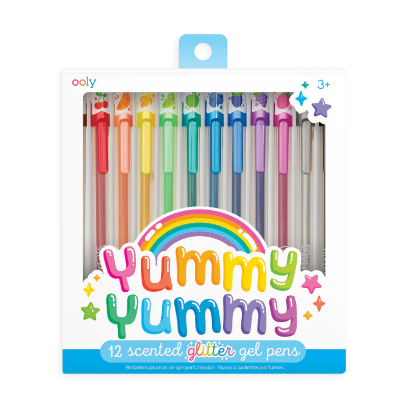Yummy Yummy Scented Glitter Gel Pens - JKA Toys
